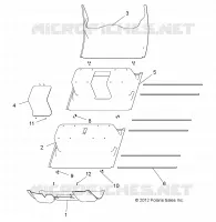Pannello per pavimento, PLASTIC W/NINE 8V BATTERIA OPTION
