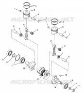 PISTONEEE   ALBERO MOTORE LITE 0983433 AND LITE DELUXE 0983431 (4941864186C005)