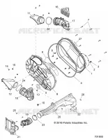 TRASMISSIONE, CLUTCH COVER