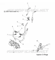 SISTEMA DI ALIMENTAZIONE CARBURANTE, RAIL, LINES and corpo farfallato