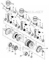 PISTONEEE   ALBERO MOTORE ULTRA SKS 0960578, EUROPEAN ULTRA SKS E960578, AND UL (4931683168C012)