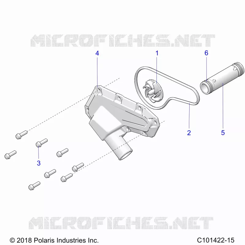 MOTORE, WATERPUMP IMPELLER AND COVER