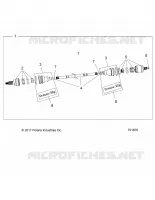 TRASMISSIONE, FRONT HALF SHAFT