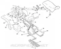 POSTERIORE CAB   SEDILE ASSEMBLY XPLORER 4X4 W959140 (4930223022A006)