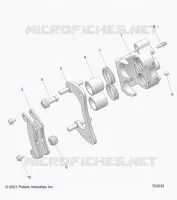 BRAKES, PINZA FRENO POSTERIORE