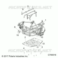CHASSIS, TELAIO PRINCIPALE AND SKID PLATES
