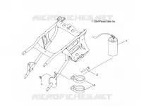AMMORTIZZATORE POSTERIORE RESERVOIR MOUNTING
