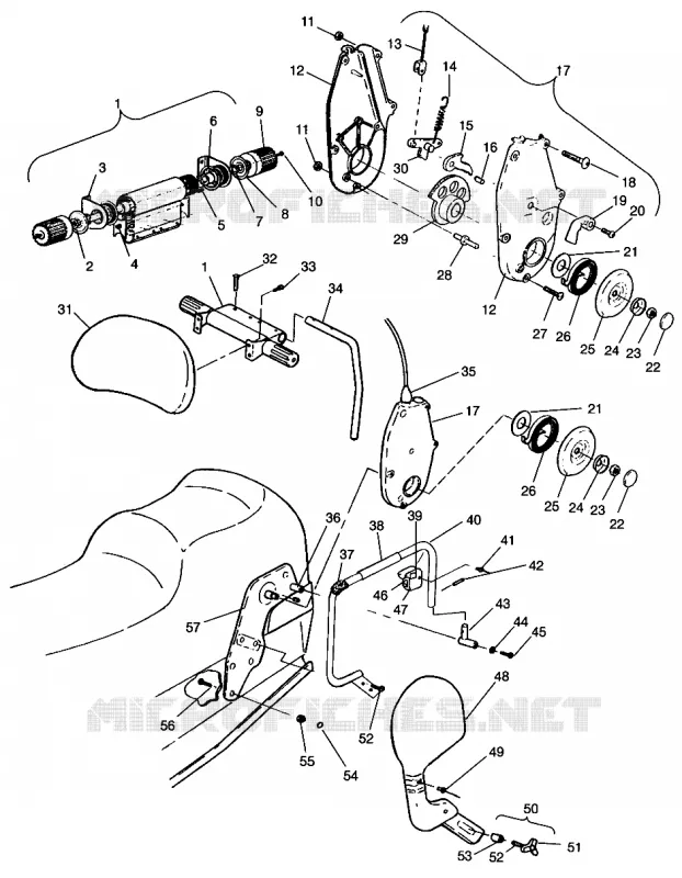 SCHIENALE CLASSIC TOURING 0963365 and EUROPEAN CLASSIC TOURING E963365 (4933623362A007)