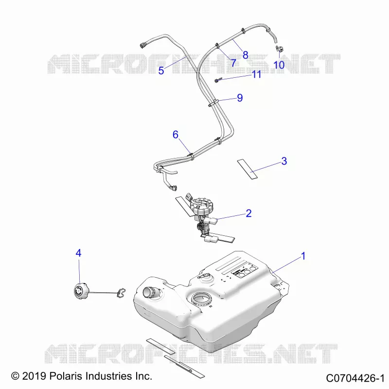 SISTEMA DI ALIMENTAZIONE CARBURANTE, FUEL TANK