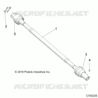 TRASMISSIONE, REAR PROP SHAFT
