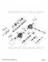 DRIVE TRAIN, PRINCIPALE SCATOLA INGRANAGGI INTERNALS