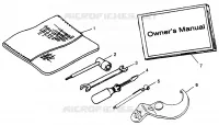 KIT DI STRUMENTI Scrambler 400L W97BC38C (4939893989C011)