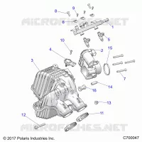 ENGINE, PRESA D'ARIA MANIFOLD