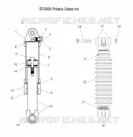 SHOCK ANTERIORE PISTA (7043388)