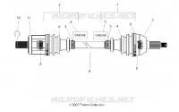 TRASMISSIONE, FRONT HALF SHAFT