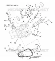 CAMSHAFT   VALVOLE