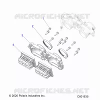 ENGINE, REED VALVE AND CORPO FARFALLATO ADAPTOR