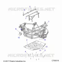 CHASSIS, MAIN FRAME AND SCIARED PLATES