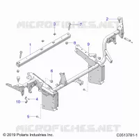 CHASSIS, FRONT TELAIO ASM. (CANADA)
