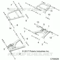SOSPENSIONE POSTERIORE CONTROL ARMS
