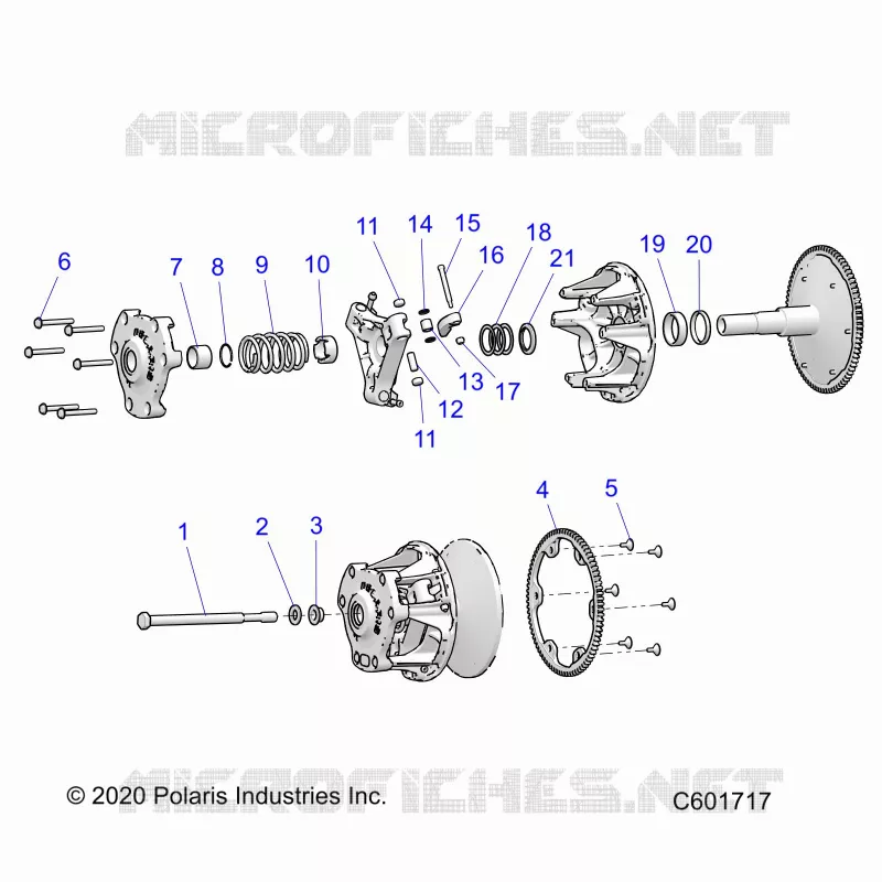 TRASMISSIONE, CLUTCH, PRIMARY