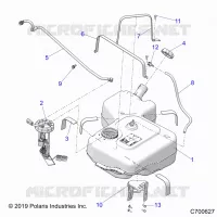 SISTEMA DI ALIMENTAZIONE CARBURANTES, FUEL TANK