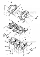 CARTER ASSEMBLY SLT 750 B944170 (4925942594023A)