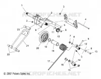 SUSPENSION, POSTERIORE COPPIA ARM