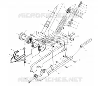 POSTERIORE SWING ARM   SHOCK