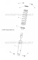 SUSPENSION, SHOCK ANTERIORE