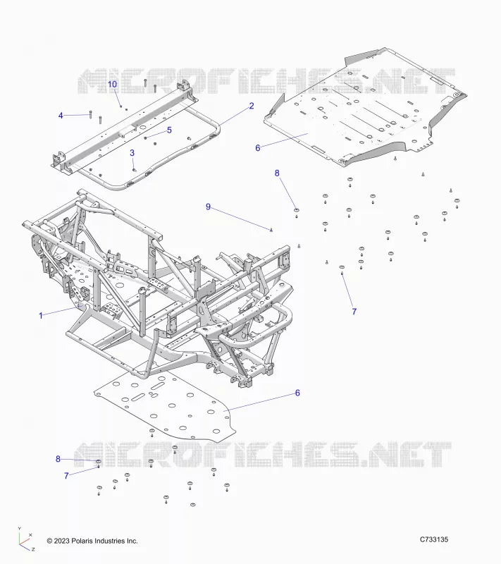 CHASSIS, TELAIO 