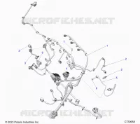ELETTRICO, WIRE HARNESS, ENGINE