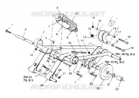 ANTERIORE COPPIA ARM  440 XCR SP X951660 (4932833283B013)