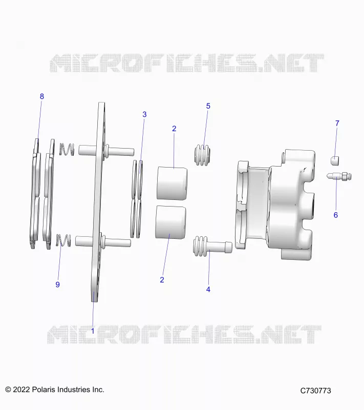 FRENO ANTERIORE CALIPER