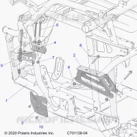 CHASSIS, MOTORE AND REAR DRIVELINE MOUNTING