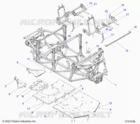 CHASSIS, MAIN FRAME AND SCIARED PLATES