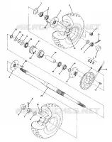 RUOTA POSTERIORE DRIVE ASSEMBLY (4917721772017A)