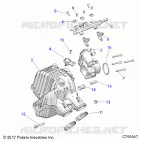 ENGINE, PRESA D'ARIA MANIFOLD EVAP