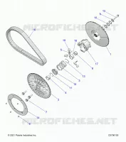 TRASMISSIONE, SECONDARY CLUTCH