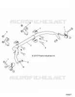 SUSPENSION, POSTERIORE STRUT STABILIZZATORE