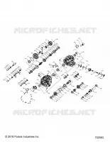 DRIVE TRAIN, PRINCIPALE SCATOLA INGRANAGGI INTERNALS