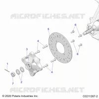 SOSPENSIONI ANTERIORI HUB AND BRAKE DISC