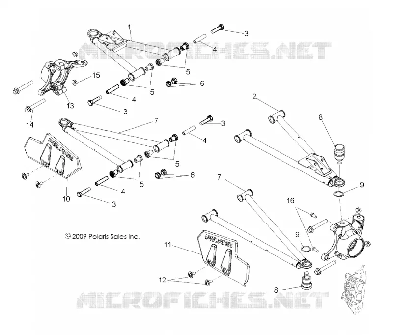 SOSPENSIONI ANTERIORI CONTROL ARMS