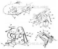 ELETTRICO/FANALE POSTERIORE ASSEMBLY SWEDISH 4X4 400L S948140 (4926912691C010)