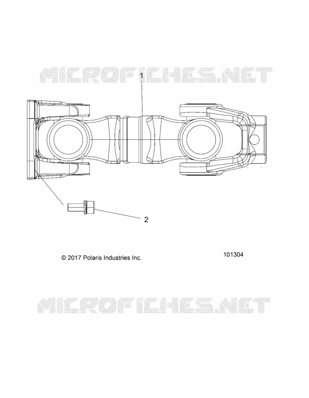 TRASMISSIONE, PROP SHAFT, REAR