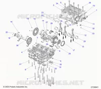 ENGINE, CRANKCASE, ALBERO MOTORE