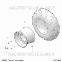 RUOTAS, REAR TIRE