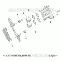 FRENO ANTERIORE CALIPER