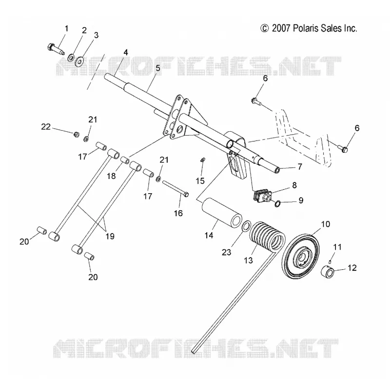 SUSPENSION, POSTERIORE COPPIA ARM