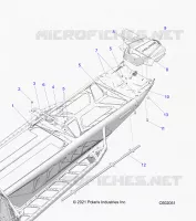 TELAIO, REAR, MISC. COVERS AND SNOWFLAP